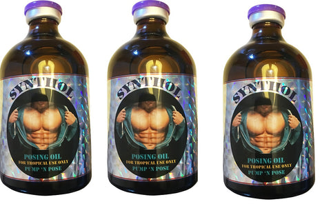 BUY 2 GET 1 FREE SYNTHOL MUSCLE  POSING OIL